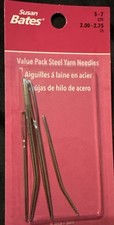 Susan Bates 14180 Steel Yarn Needles Value Pack-