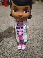 Disney Doc McStuffings Doll 14 inch "Just Play" Hospital Doll w/Stethascope