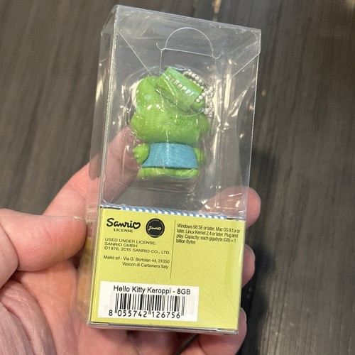 Keroppi 3D Design USB Flash Drive 8GB - Sanrio NEW - Afbeelding 2 van 3