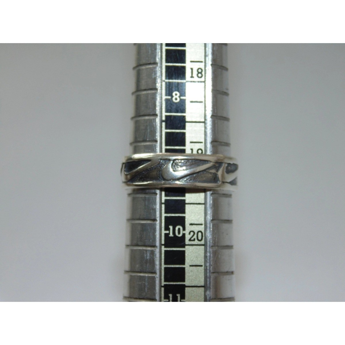 925 Nike Logo Just Do It Ring Sterling Silver Ring Mens Women