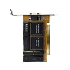 1 PC CGA Graphics Vintage Card 16Kb 6845 Color Graphic Adapter ISA For IBM PC