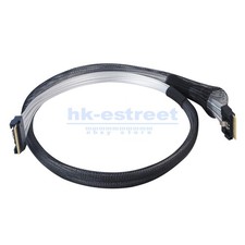 SlimSAS SFF-8654 to SFF-8654 24Gbps 0.8m Cable SAS 4.0 8i Internal 80cm
