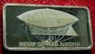 Henry Giffard Airship Art Bar-World of Flight Set 1 oz. 999 Silver-Hamilton Mint