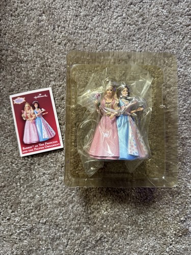 2004 Hallmark Keepsake Barbie As The Princess And The Pauper Ornament With Box - Picture 7 of 12