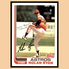 Nolan Ryan #90 1982 Topps Houston Astros Baseball Card MLB NM