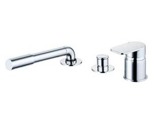 Ideal Standard Sottini Turano single lever, three hole bath shower mixer A6628AA
