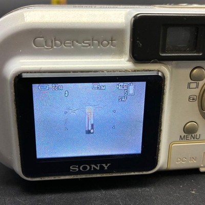 Sony DSC-P8 Cyber-shot 3.2MP Digital Camera Compact Tested | eBay