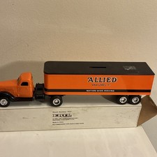 ERTL Allied Van Lines Nation Wide Moving 1947 International KB-12 Cab Coin Bank