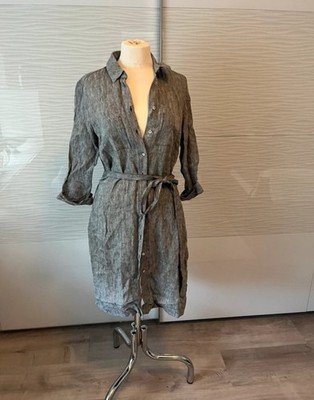 Blusenkleid Leinen Gr.L