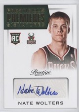 2013 Panini Prestige Prestigious Premieres Signatures Nate Wolters #1 Auto 0j6