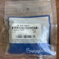 Swagelok SS-810-9SC11 Stainless Steel Union Elbow 1/2" OD, SC11 Cleaned