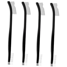 4PCS Small Cleaning Brushes Nylon Brush Double-Ended Detail Cleaning Brush,