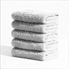 5 PCS New Upgrade Dish Cloth 9.84 in X 9.84 In , Kitchen Cleaning Dishrags - Reu