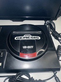 Sega Genesis 1 System With X32 Adapter And Game