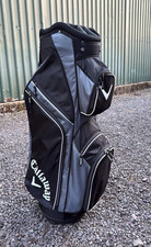 Callaway X Series Cart Golf Bag 14-Way Divider Multiple Pockets Black/Grey