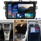 2Din Android 15 Car Stereo Radio 9''  2+32G GPS For Toyota Corolla 2006-13 US