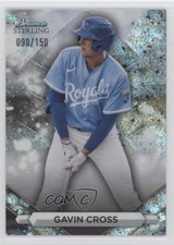 2023 Bowman Sterling Prospects Mini-Diamond Refractor 90/150 Gavin Cross 1fx9