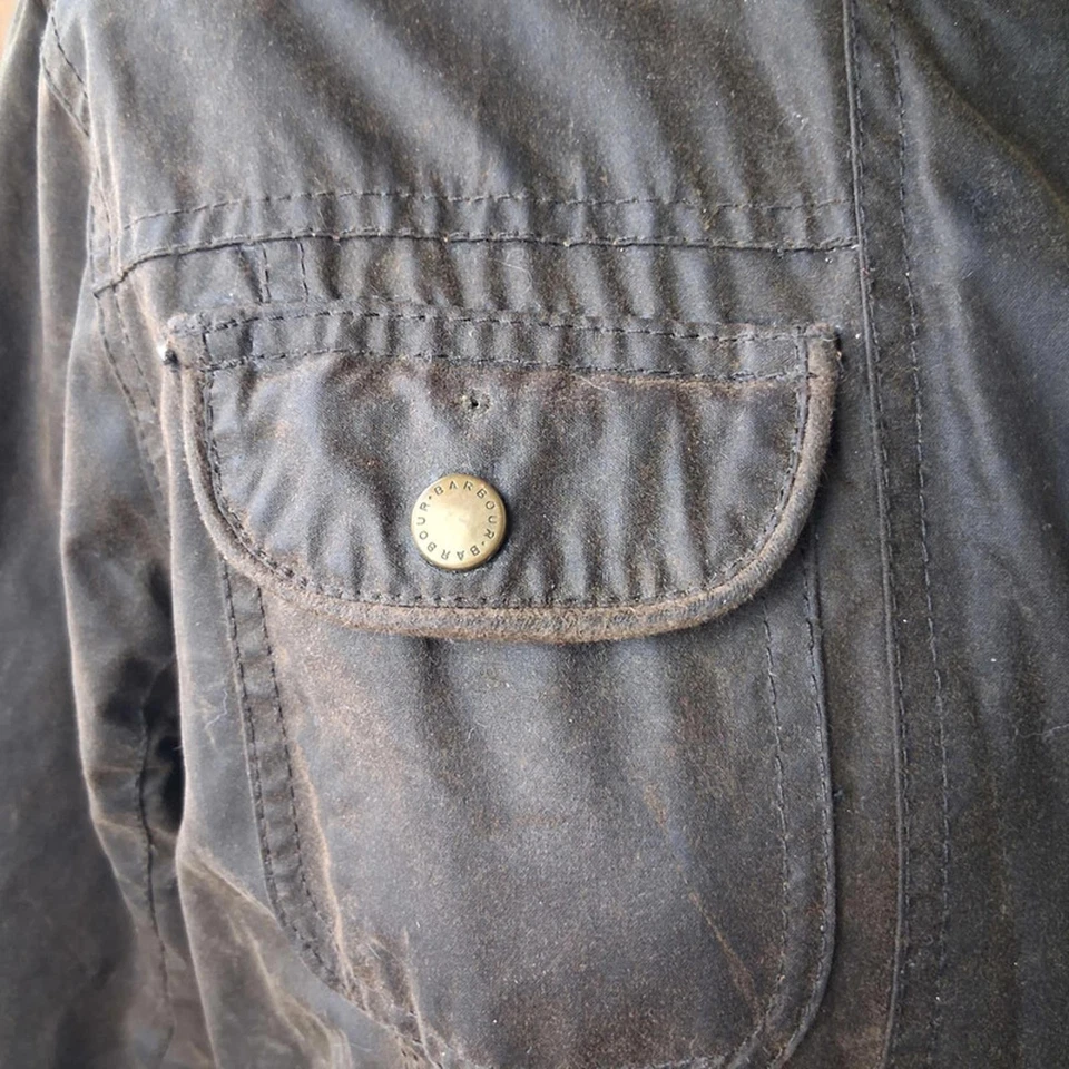 Barbour women's wax jacket - Image 3 of 4