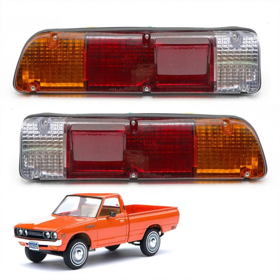Set Rear Tail Lamp Light Bulbs For Nissan Datsun 620 1500 Pickup 1973 - 1979 - Imagem 3 de 4