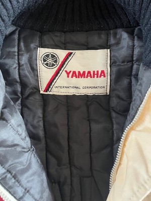 Vintage 70s Yamaha NGK Motorcycle Racing Jacket TZM Kenny Roberts