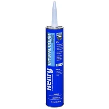 Henry Sealant Caulk 10.1 oz Clear All Purpose Flexible Waterproof Roof Repair