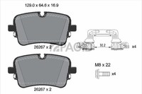 Pagid Bremsbelagsatz BremsklöTze FüR Audi A6 Avant C8 4A5 Q7 4M 4MB 4MG
