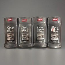4X Dove Men  Care Elements Antiperspirant Deodorant Charcoal 48h 2.7 oz Ea.