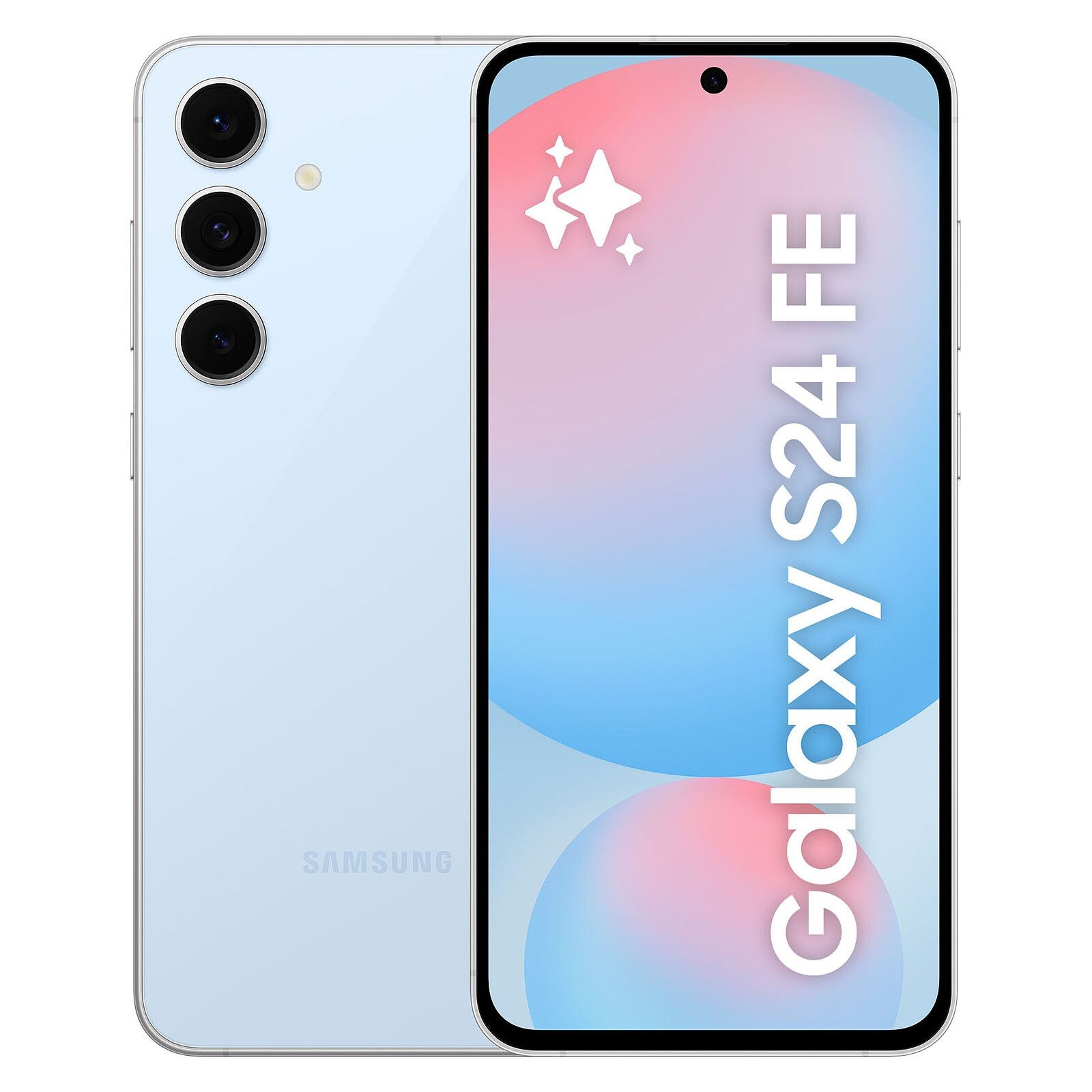 SAMSUNG Galaxy S24 FE 128 Go Bleu Reconditionné Etat correct