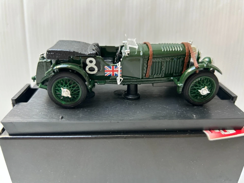 BRUMM R114 Bentley #8 1930 Vert 1/43 Voiture Miniature Collection - Photo 4/4
