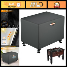 Waterproof Foosball Table Cover - Heavy Duty 420D, UV Resistant, 63"x45"x35