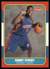 Rodney Stuckey Rookie - 2007-08 Fleer Basketball