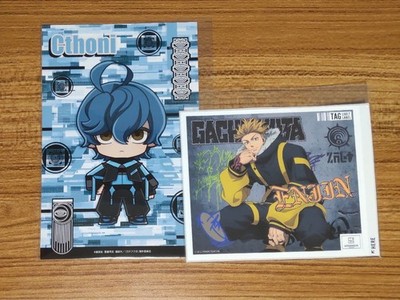 Gachiacta Label Can Engine Cyberpunk Chtoni Bonus Sticker Set Guter Zustand