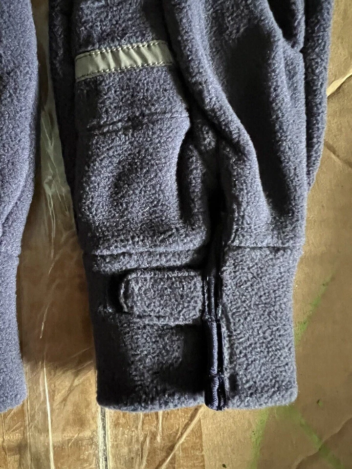 runLites Mittens Navy Blue Running Fleece Gloves size Large with battery - Image 4 of 4