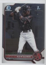 2022 Bowman Chrome Prospects Alvin Guzman #BCP-18 1f17