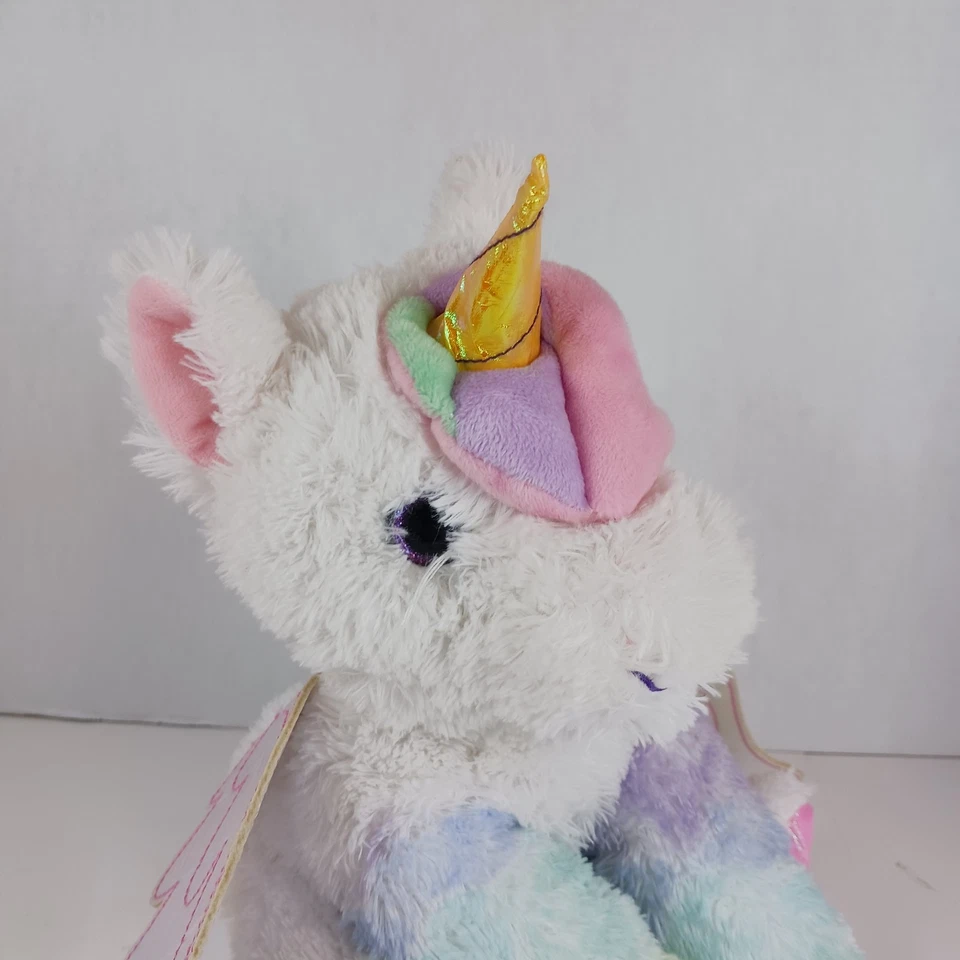 MATTEL BARBIE PETS UNICORN WITH PINK WINGS STUFFED ANIMAL PLUSH TOY - Image 4 of 4