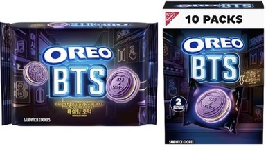 Oreo Sandwich Cookies BTS Brown Sugar Pancake - 10.68oz & Snack Pack 10ct