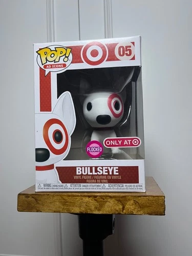 Funko Pop! Vinyl: Ad Icons - Bullseye (Flocked) - Target (T) (Exclusive) #05