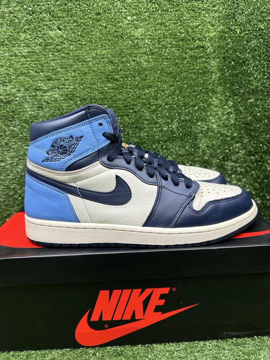 Size 10 - Jordan 1 Retro OG High Obsidian UNC 2019 193150368622| eBay
