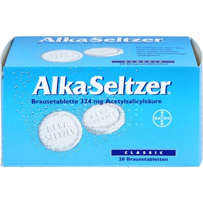 ALKA-SELTZER classic Brausetabletten 20 St PZN 18900336