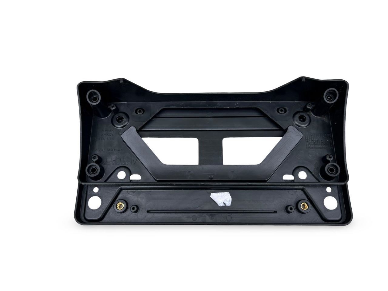 BMW i8 2014-2020 Rear License plate frame Black