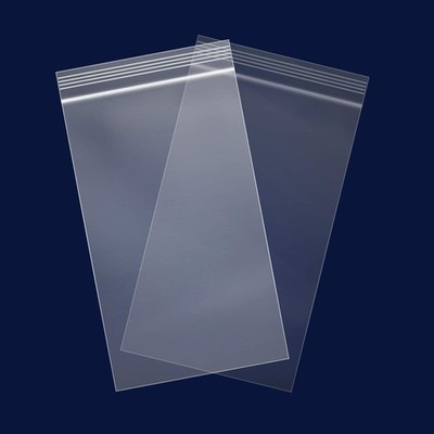 - 100 Count - 4'' x 6'' Small Plastic Bags- Reclosable Zip Bags 2 Mil with Lock...