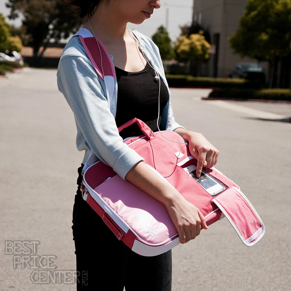 11.6" inch Tablet Carry Notebook Laptop Bag Sleeve Case Shoulder Messenger Bag - Image 3 of 3