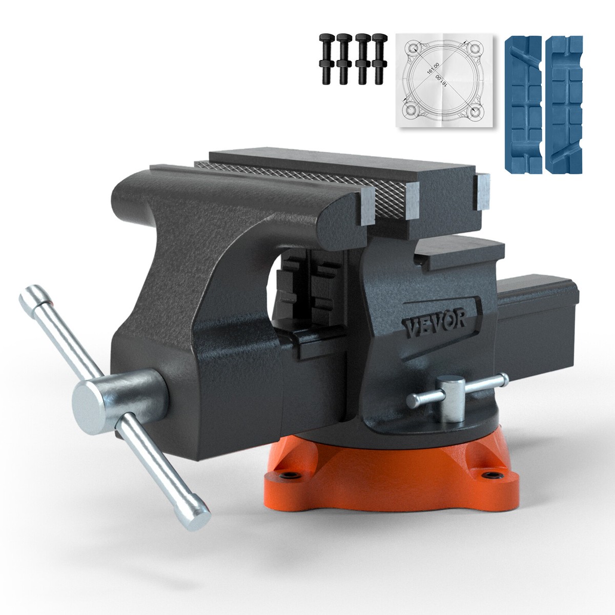 Lot De 2 Protections De Mâchoires D'étau Magnétiques En ABS - Durable, Neuf, Pour Atelier
