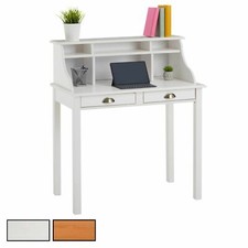 Sekretär Schreibsekretär Schreibtisch Computertisch 6 Fächer 2 Schubladen