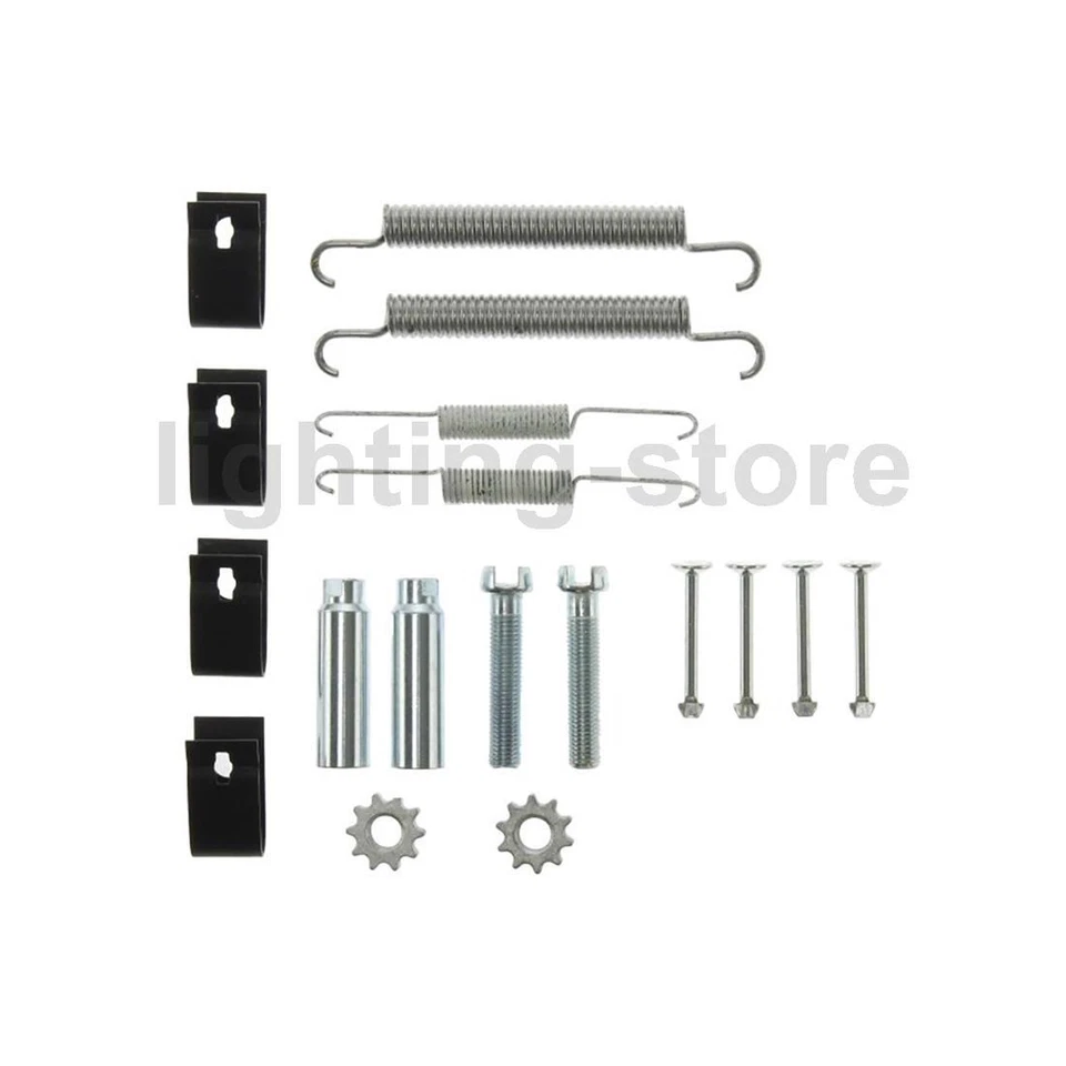 Kit de 2 herrajes de freno de estacionamiento trasero para Lincoln Aviator 2004 Foto 3 de 4