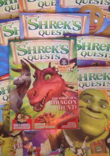 4 x Shrek's Quest Magazine / Comic (select your favourites) - Picture 6 of 12