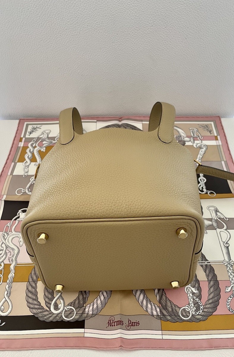 希少★再入荷【HERMES】ピコタンPicotin Lock 18Bag Gold Trench NEW HERMES PICOTIN LOCK 18 PM IN TRENCH BAG TOTE GOLD