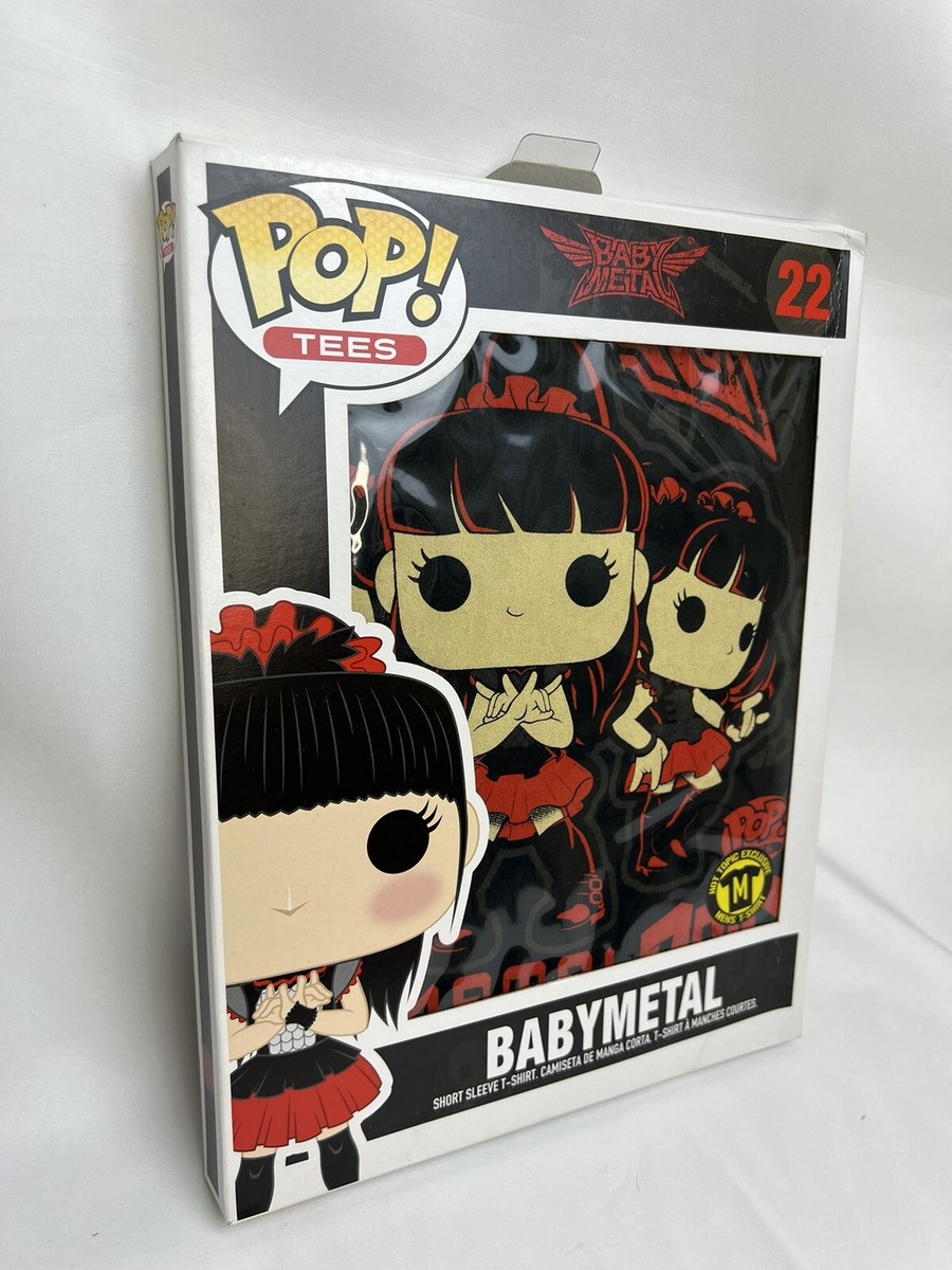 BABYMETAL Funko POP! TEE T-shirt size M Black From JP | eBay