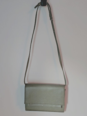 Matt & Nat SILVI Vegan Crossbody Bag Dwell Matcha - Green Gray