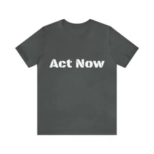 Outlaw Surf "Act Now" T-shirt